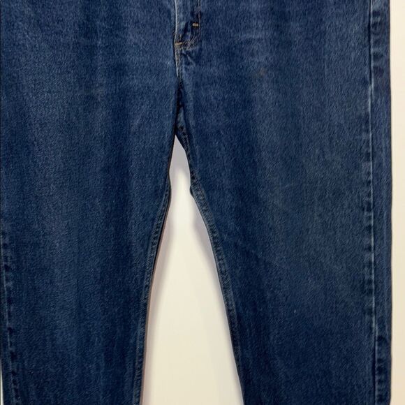 Lee Blue Relaxed Fit Jeans Classic Style - Picture 3 of 9